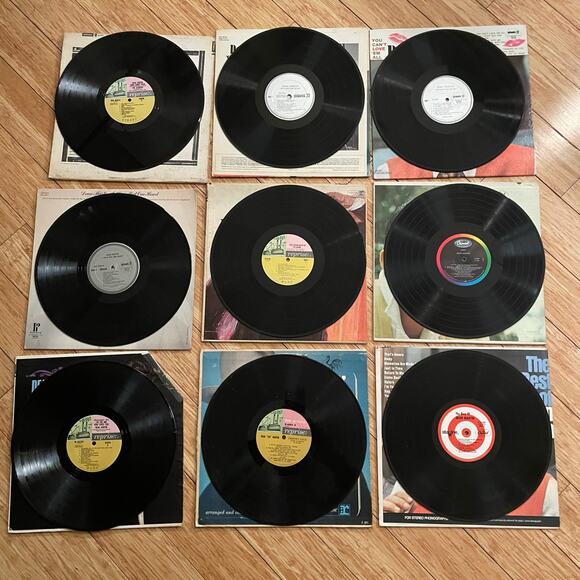 Lot of 9 Dean Martin LPs vintage vinyl records crooner pop - Picture 2 of 3